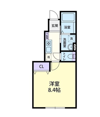 ワカバミントの物件間取画像